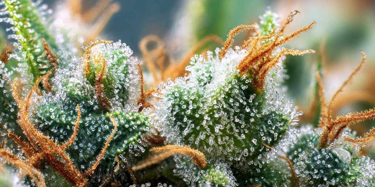 Analyse sorten terpene cannabis weed pflanze bluete mikroskop caryophyllen